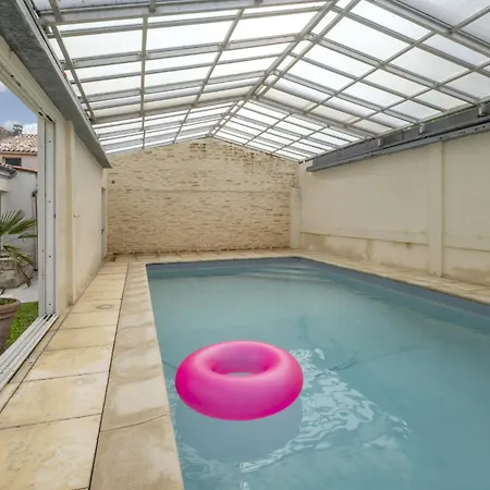 Maison Les Rives De Fichemore - 7 - Piscine * روشفور