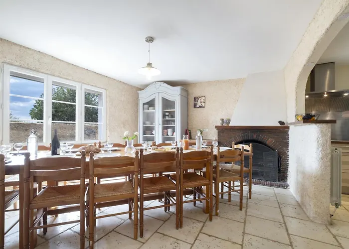 Сasa de vacaciones Maison Les Rives De Fichemore - 7 - Piscine *