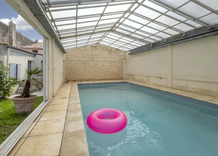 Maison Les Rives De Fichemore - 7 - Piscine * Rochefort (Charente-Maritime)